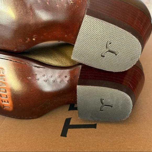 Tecovas Sadie Olive Cowboy Boots 8.5 - Picture 7 of 8